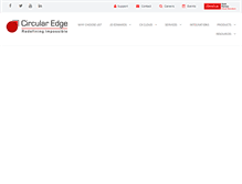 Tablet Screenshot of circularedge.com